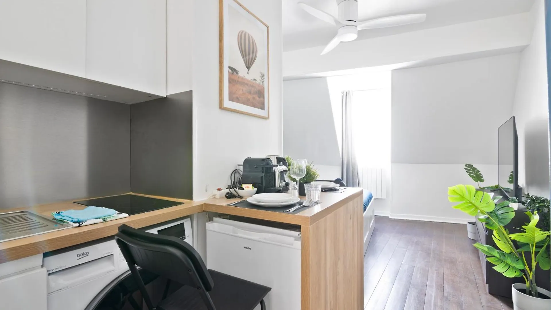 Superb Studio Appartement Quartier Les Marais Free Netflix Paris França
