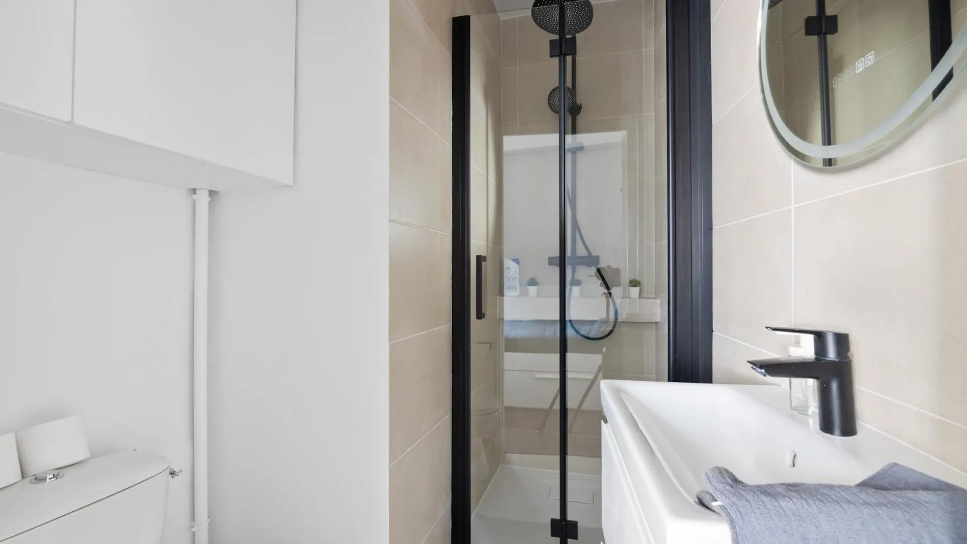Superb Studio Appartement Quartier Les Marais Free Netflix Paris Apartamento
